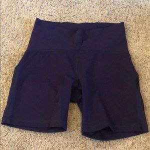 Lululemon size 6 shorts in Navy